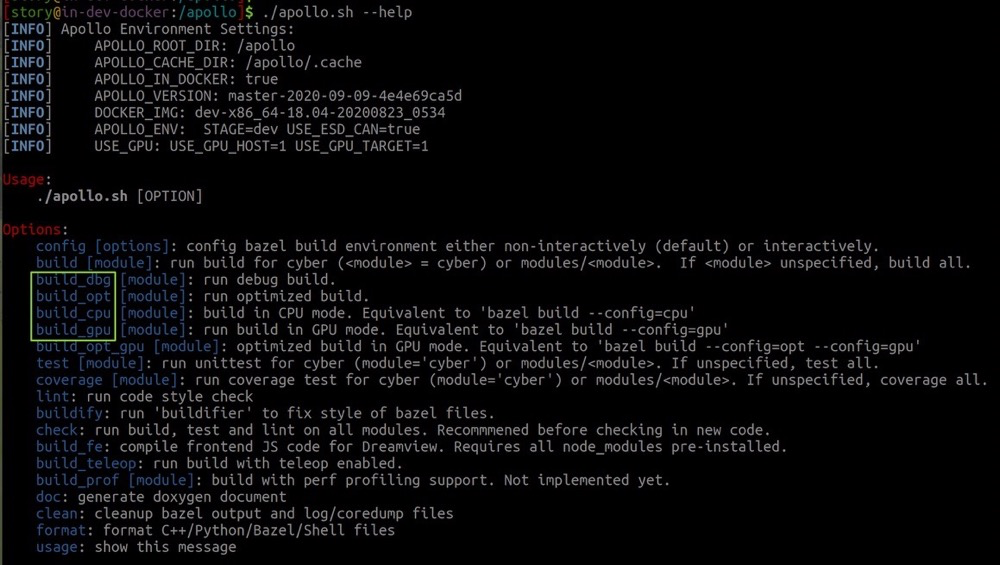 技术文档｜Apollo 构建和测试说明_Apollo开发者社区